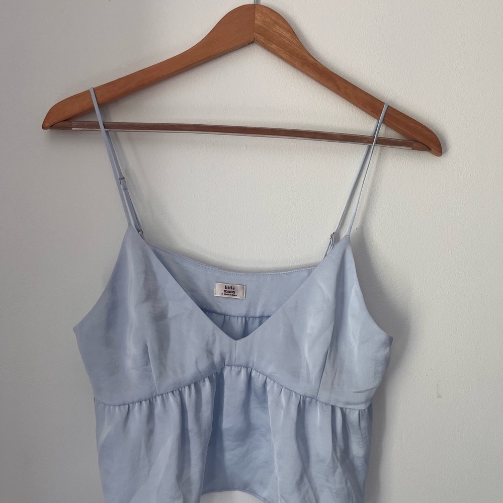 Little Moon Sky Blue Camisole Top